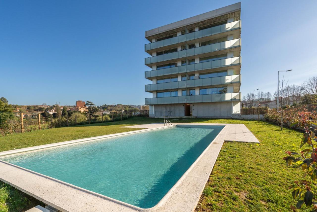 Host Wise - Luxurious Impressive Apartment - Balcony And Pool Vila Nova de Gaia Eksteriør bilde