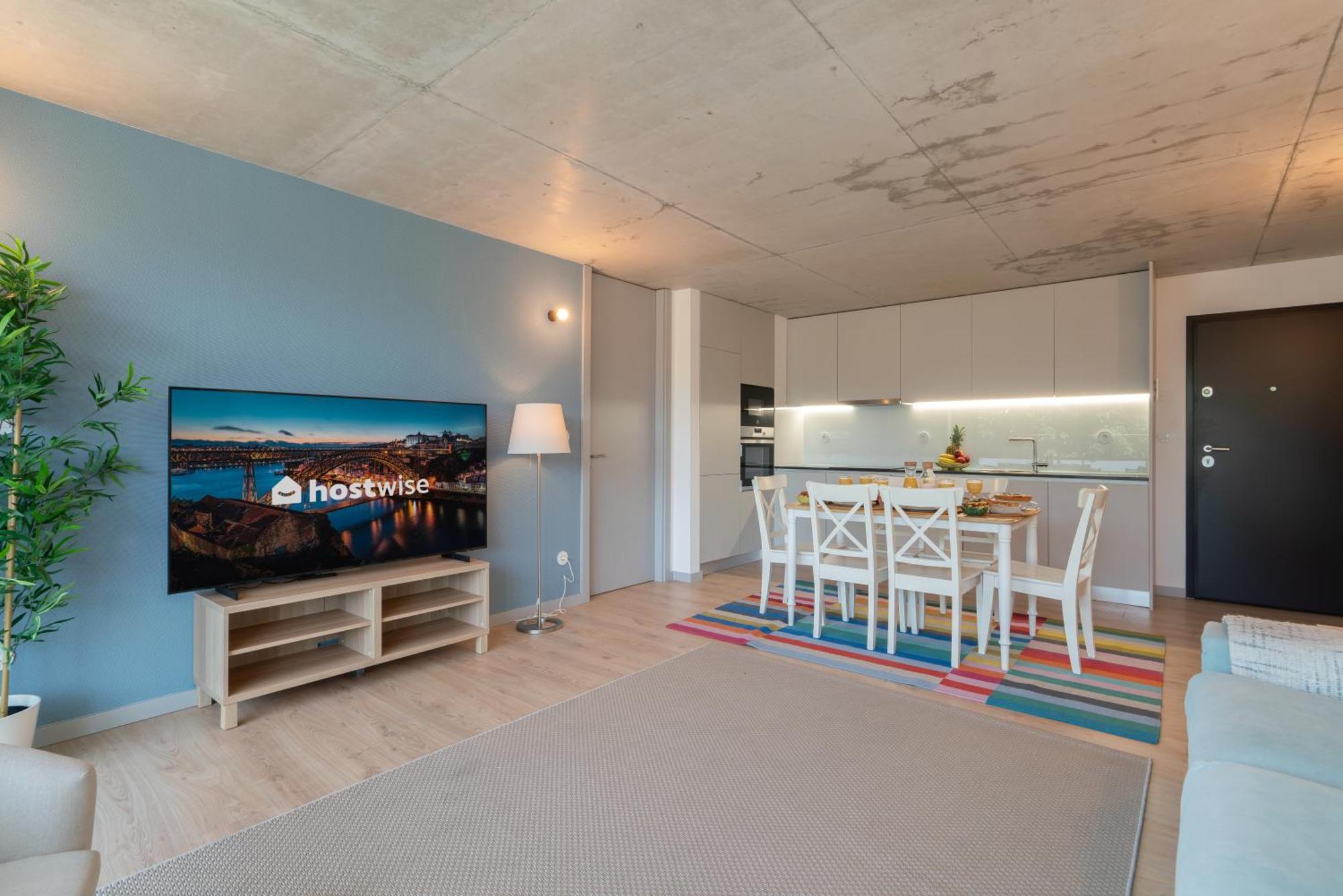 Host Wise - Luxurious Impressive Apartment - Balcony And Pool Vila Nova de Gaia Eksteriør bilde