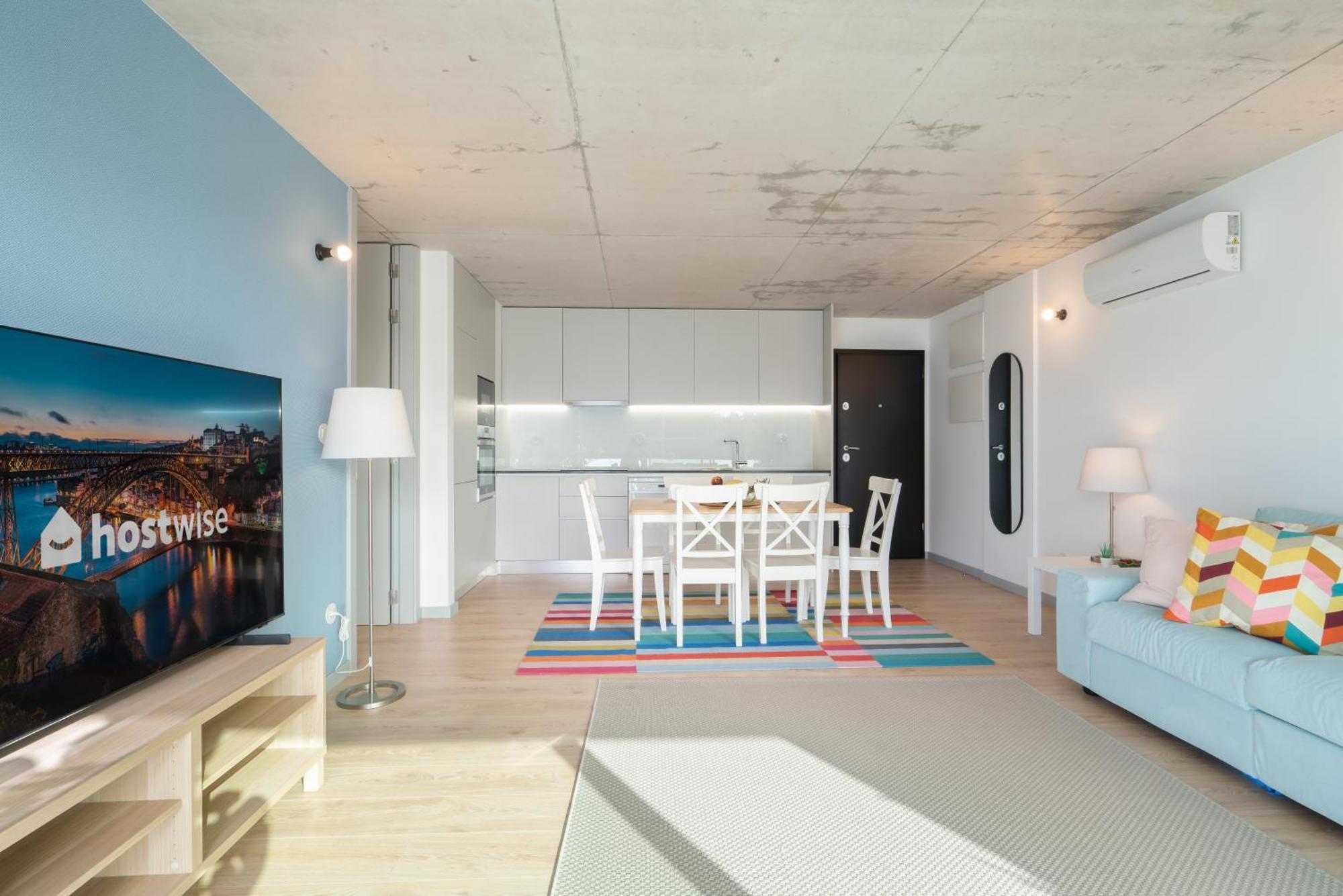 Host Wise - Luxurious Impressive Apartment - Balcony And Pool Vila Nova de Gaia Eksteriør bilde