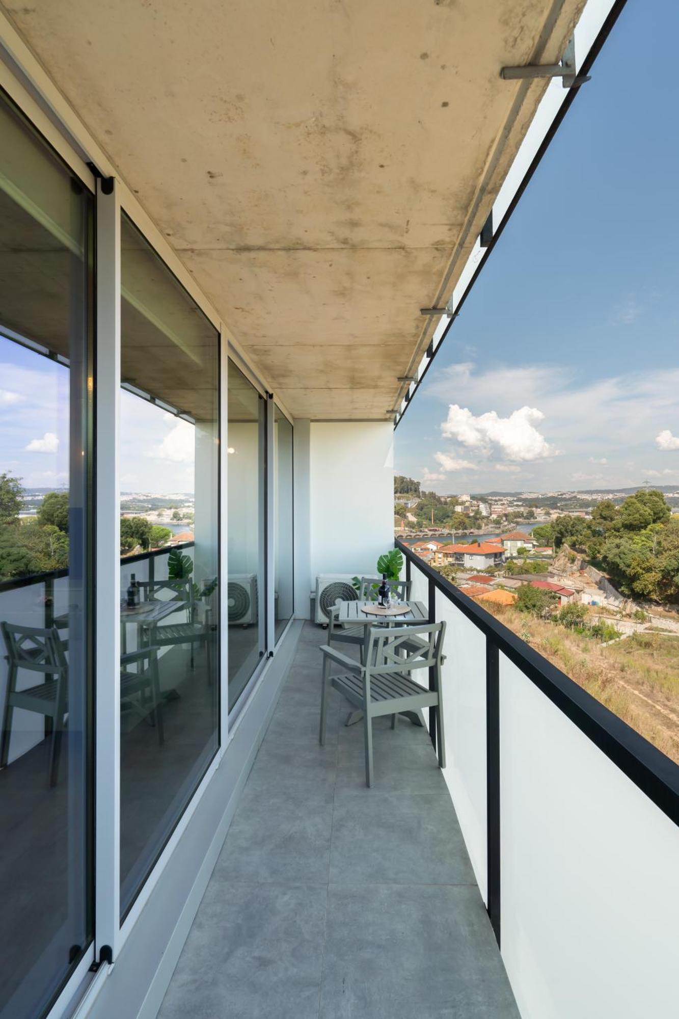 Host Wise - Luxurious Impressive Apartment - Balcony And Pool Vila Nova de Gaia Rom bilde